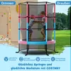 COSTWAY Ø165cm záhradná trampolína s bezpečnostnou sieťou, Náhľad obrázku produktu 4