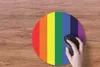 MuchoWow® Mauspad Mousepad Regenbogen - Muster - Stolz Produktbild-Vorschau 3