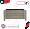 KOTARBAU® Donica Skrzynka Drewniana na Nóżkach 60 x 39 x 30 Podgląd zdjęcia produktu 5