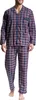 Götzburg Herren Pyjama Set Schlafanzug lang Pure Baumwolle, Produktbild-Vorschau 2
