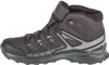 Side view of a black and gray hiking boot. Voir les images du produit