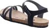 Longo Komfort Sandalen Damen 333131353436 Schwarz 42 EU Produktbild-Vorschau 10