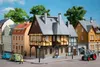 Auhagen 12343 - Wohnhaus Bahnhofstraße 1 Sput HO und  TT Produktbild-Vorschau 2