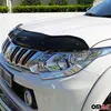 Motorhaube Deflektor Insektenschutz für Mitsubishi L200 Produktbild-Vorschau 9