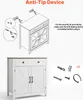 SucceBuy Buffet de cuisine avec tiroirs, armoire buffet de Voir les images du produit 6