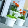 Pot de fleurs avec soucoupe Diamètre 40 cm Jardinière Voir les images du produit 11