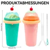 Slushy Maker Becher 330ml Silikon Ice Cup Quetschbecher mit Produktbild-Vorschau 7