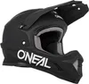 Oneal 1Series Solid Jugend Motocross Helm (Black,YL Produktbild-Vorschau 3