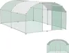LARS360 Kompakter Hühnerstall 3x4m – Metall Freigehege mit Produktbild-Vorschau 1
