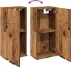 vidaXL Wand-Badschrank Artisan-Eiche 32x20x67 cm Produktbild-Vorschau 7