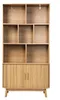 Bücherregal mit 2 Schiebetüren, H 158 cm – ERNEST Produktbild-Vorschau 1