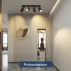 ZMH reflektor sufitowy 4 płomienie czarne spoty sufitowe Podgląd zdjęcia produktu 7