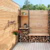 Relaxdays Vogeltränke, Gusseisen, Wandmontage, Wetterfest, Produktbild-Vorschau 3