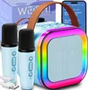 Kuketo | Kinder Karaoke Set Blau Mit Bluetooth Lautsprecher Produktbild-Vorschau 2