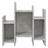 vidaXL Policová skříň Concrete Grey 60x26x60 cm Dřevěný Náhled obrázku produktu 5