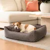 4L Textil TEO Kuscheliges Hundebett mit Rand, abnehmbarer Produktbild-Vorschau 3