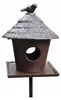 Comedero para pájaros Relaxdays con soporte, de hierro Vista previa de la imagen del producto 9