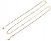 Brillenkette - Zirkonen - Stilvoller Halt - Gold - s Design Produktbild-Vorschau 5