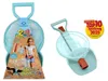 2in1 Beachtoy Set, Schaufel + Kescher, Farbe: rot-blau Produktbild-Vorschau 4