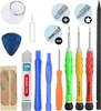 A collection of electronic repair tools laid out on a white background. Produktbild-Vorschau