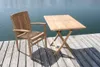 Gartentisch Klapptisch Paris in premium Teak 110 x 70 cm Produktbild-Vorschau 3