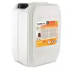A white plastic jerrycan containing bioethanol fuel for an ethanol fireplace. Produktbild-Vorschau
