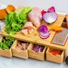 Schneidebretter, Frühstücksbrettchen mit 4 Lagerbehälter, Produktbild-Vorschau 10