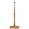 vidaXL Gartendusche 75x75x210 cm Massivholz Teak Produktbild-Vorschau 3
