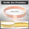 4 Paar Elastische Ärmelhalter Damen Mehrfarbige Anti Rutsch Produktbild-Vorschau 2