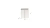 trendteam armadietto a specchio per il bagno Amanda grey Anteprima dell’immagine prodotto 10