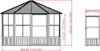 Sojag pawilon Charleston 12x12 antracyt 384 x3 84 x 281 cm Podgląd zdjęcia produktu 17