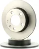 Two brake rotors are stacked on a white background. Podgląd zdjęcia produktu
