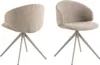 Ella Esszimmerstuhl Bouclé beige. Produktbild-Vorschau 2