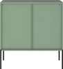 Credenza 'Eidsvoll' con vetro rigato 80x45x85cm Verde Anteprima dell’immagine prodotto 10