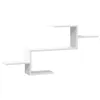 vidaXL Étagère murale blanche 104x15x49 cm Bois composite Voir les images du produit 1