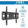 EDBAK Edbak PWB1 Support TV 190,5 cm (75") Noir Voir les images du produit 7