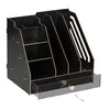 Relaxdays Schreibtisch-Organizer, 3 Schuber, 3 Ablagen, 2 Produktbild-Vorschau 6