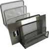 A product shot of a mesh desk organizer with multiple compartments. Produktbild-Vorschau