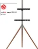 One for All 65" Tripod TV Stand Ultraslim TURN 360 dark Produktbild-Vorschau 5