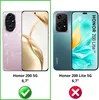 Tvrdené sklo pre Honor 200 5G [4 ks] Ochranné sklo Fólia Náhľad obrázku produktu 2