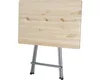 Stehtisch Kiefer 120 x 80 x 118 cm natur Produktbild-Vorschau 3