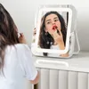 Kosmetické zrcátko COSTWAY 25x30 cm s paměťovou funkcí a Náhled obrázku produktu 8