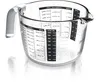 Arendo caraffa dosatrice in vetro 1000 ml, contenitore da Anteprima dell’immagine prodotto 1