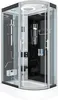 Dusche Duschkabine D60-73T3R-EC Duschtempel Sauna 80x120 cm Produktbild-Vorschau 1