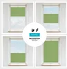 Estika Plissee ohne Bohren - 90x120 cm - Limette - Klemmfix Produktbild-Vorschau 8