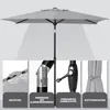 Sekey Sonnenschirm Balkon Gartenschirm Marktschirm  140×210 Produktbild-Vorschau 6