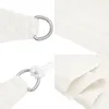 vidaXL Voile d'ombrage 160 g/m² blanc 6x8 m HDPE Voir les images du produit 5