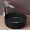 doporro Lavabo Vasque à Poser Noir Mat 40x40x13 cm Lave Voir les images du produit 1