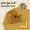 Mini Kindersessel aus Cord Honig – Waschbarer Kinder Sessel Produktbild-Vorschau 2