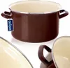 HNEDÝ smaltovaný hrniec 26 cm, 6,5 l Náhľad obrázku produktu 7
